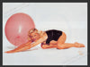 Norma Kamah Clothing Sexy Blonde & Balloon 1990s Print Advertisement Ad 1992 Fetch the Paper!
