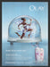 Olay 2000s Print Advertisement 2009 Ribbons Body Wash Female in Snow Globe Fetch the Paper!