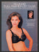1984 Olga Plunge Full Flattery Black Bra Print Advertisement Ad
