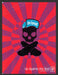 2007 Orisue Clothing Skull & Skateboard Up Against the Wall Print Advertisement.