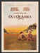 Out of Africa 1980s Print Advertisement 1985 Actor Movie Release Redford Streep Fetch the Paper!