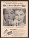 1956 Palmolive Soap Blonde Cottonball Test Print Advertisement Ad