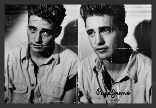Pepe Jeans Jason Priestley 1990s Print Advertisement Ad (2 Pages) 1993 Fetch the Paper!
