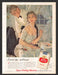 1956 Philip Morris Cigarettes Couple Undressing Evening Print Advertisement Ad