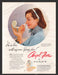 1956 Pond's Angel Face Powder Makeup Color Print Advertisement Ad