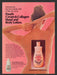 1984 Pond's Cream & Collagen Hand & Body Lotion Bare Back Print Advertisement Ad