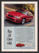 Pontiac Grand Am GT Coupe 1990s Print Advertisement 1995 Fetch the Paper!