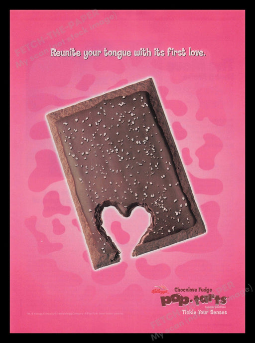 Pop-Tarts "Tickle Your Senses" 2000s Print Advertisement 2000 Fetch the Paper!