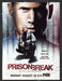 2005 Print Advertisement Prison Break T.V. Show Wentworth Miller Actor Ad.