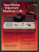 1983 Print Advertisement Radio Shack Duofone TAD-112A Answering Machine Phone Ad.