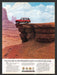 1989 Range Rover Red Rock Bluff Print Advertisement Ad