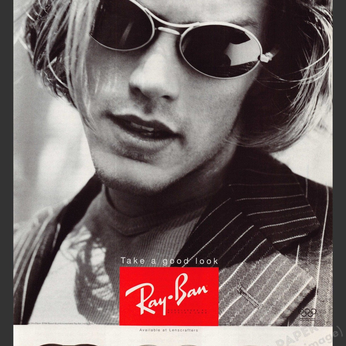 Ray-Ban 1996 Print Ad - Predator 8, Sidestreet, Inertia Sunglasses