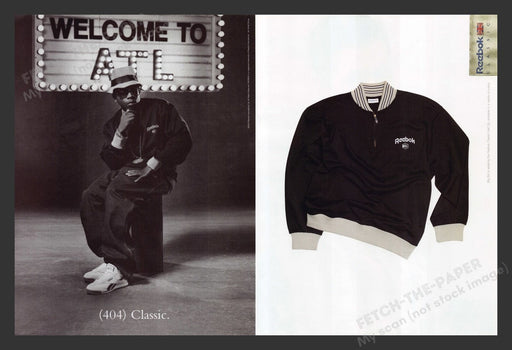 2003 Reebok Classic with Big Boi Print Advertisement (2 Pages)