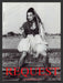Request Jeans Cowgirl Sitting on Fence 1990s Print Advertisement Ad 1992 Fetch the Paper!
