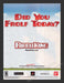 2004 RibbitKing "Did you Frolf Today?" Video Game Print Advertisement