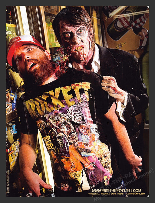 2007 Ride the Rockett Clothing Photo by Casey Curry Print Advertisement.
