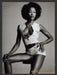 Roca Wear 2000s Print Advertisement Naomi Campbell Long Legs Clothing Fetch the Paper!