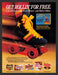 1986 Roller Skating & Fruit Corners & Nature Valley Print Advertisement Ad