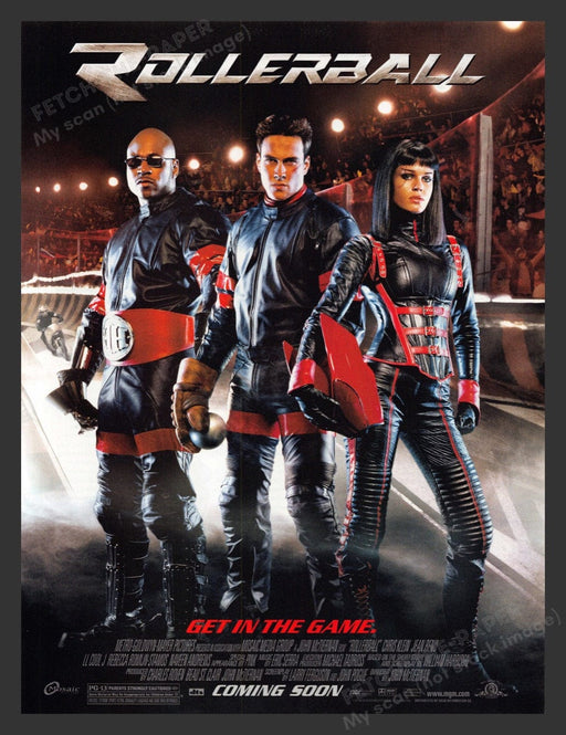 2002 Rollerball Movie Release Print Advertisement Ad