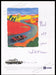 Saab 900 Convertible Car 1990s Print Advertisement Ad 1995 "Find Your Own Road" Fetch the Paper!