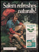 Salem Cigarette 1970s Print Advertisement Ad 1972 Man Backpacker Hiker Fetch the Paper!