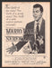 1956 Serenade Movie Release Print Advertisement Ad