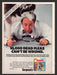 1988 Sergeant's Dual Action Flea & Tick Collar Husky Dog Print Advertisement Ad