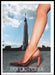 Sergio Rossi Shoes 1990s Print Advertisement Ad 1999 Legs Rocket Background Fetch the Paper!