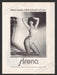 1984 Sirena Swimwear Sexy, Leggy Model Brunette Print Advertisement Ad