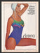 1984 Sirena Swimwear Swimsuit Legs Sexy Print Advertisement Ad