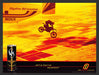 2002 SoBe Adrenaline Rush Energy Drink Motorbike Sky Dive Print Advertisement Ad.