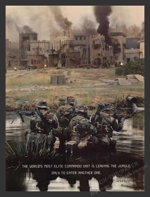 2004 SOCOM II U.S. Navy Seals Video Game Print Advertisement