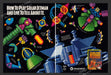 1990 Print Advertisement 2 Page Solar Jetman Video Game Ad.
