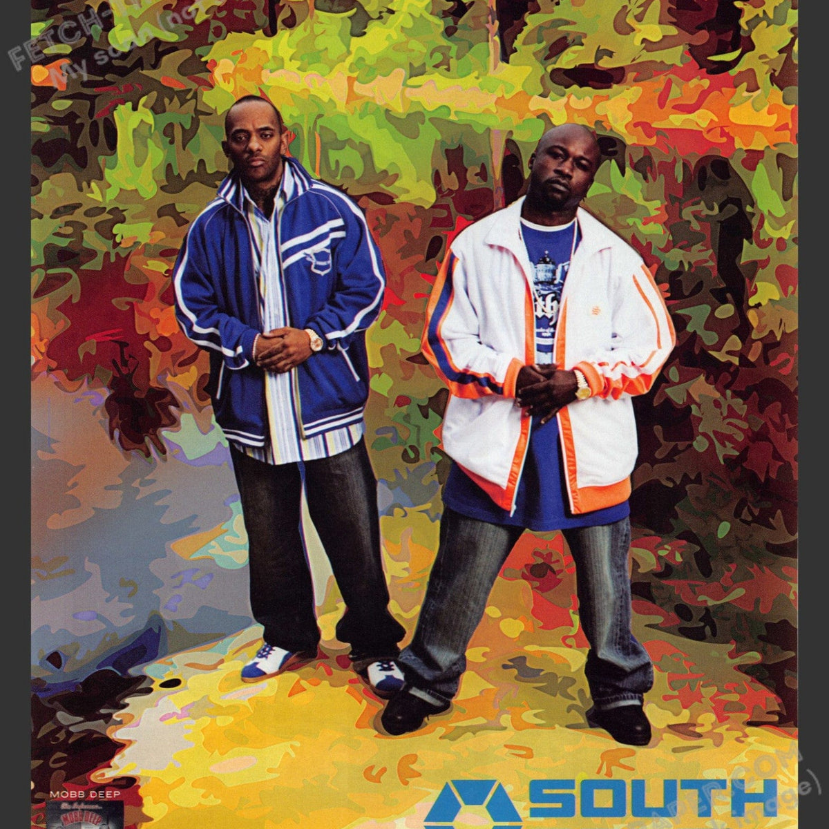South Pole Clothing Mobb Deep 2000s Print Ad - Original 2005 —  Fetch-the-Paper, image size:1200x1200