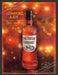 2001 Print Advertisement Southern Comfort Holiday Season Bottle Ad.