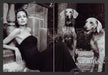 2007 Print Advertisement 2 Page St. John Clothing Weimaraner Dogs Angelina Jolie.