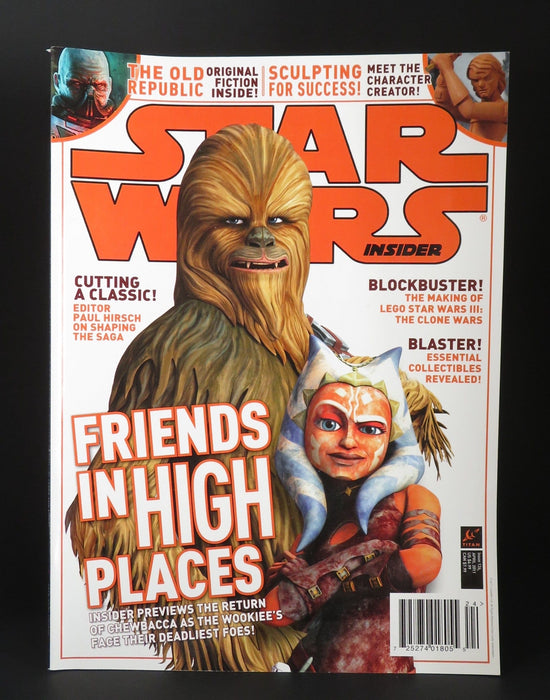Star Wars Insider Magazine Issue 124 April 2011 Chewbacca & Ahsoka Tano Cover Fetch the Paper!
