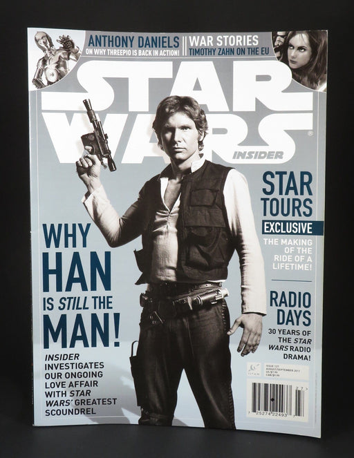 Star Wars Insider Magazine Issue 127 Aug / Sept 2011 Han Solo (Ford) Cover Fetch the Paper!