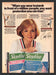 1979 Stayfree Maxi-pads Cathy Rigby Beam Gymnast Print Advertisement Ad