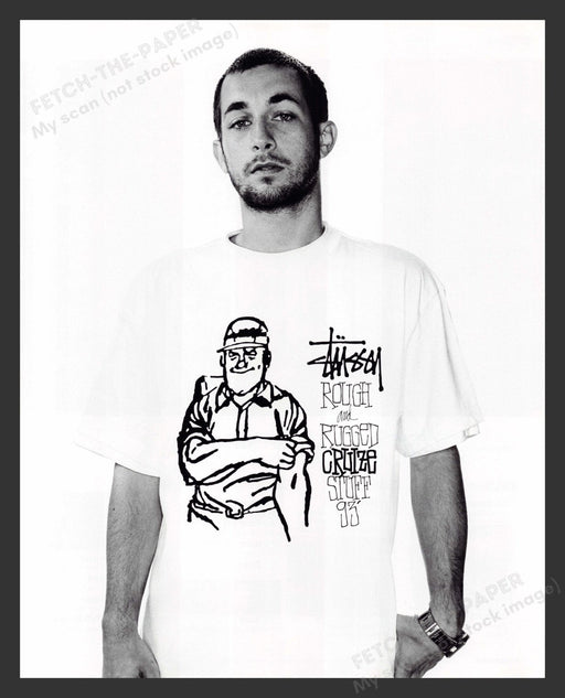 2004 Stussy Clothing Rough & Rugged Cruize Stuff Print Advertisement Ad.