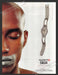 2001 Swatch Watches Skin Silverize Print Advertisement.
