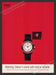 1997 Print Advertisement Swiss Army Watches Warning No Bell or Whistle Ad.