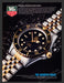 1988 Tag Heuer 1000 Professional Diving Watch 200 Meters Print Advertisement Ad