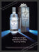 1990 Print Advertisement Tanqueray Sterling Vodka Gift Box Alcohol Ad.