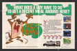 1991 Print Advertisement Tazmania Video Game Ad.