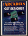 1993 Print Advertisement The Arcadian 6-Button Controller Video Game Ad.