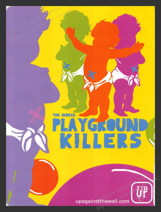 2007 The Bureau Playground Killers Clothing Print Advertisement Ad.