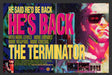 1993 The Terminator "He's Back!" Video Game Print Advertisement