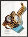 1990 Tiffany & Co. Tesoro Watch Gold Print Advertisement Ad