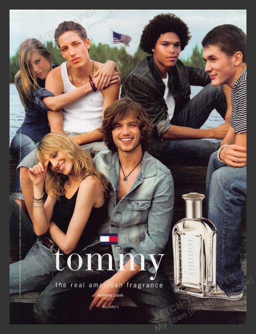 2003 Tommy Fragrance Friends on Boat Print Advertisement Ad